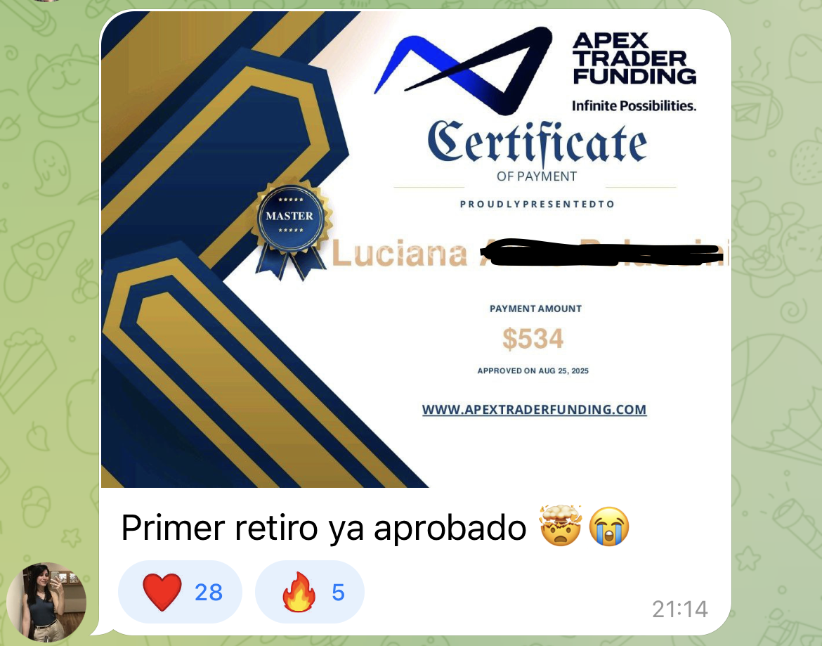 Proof of success 9